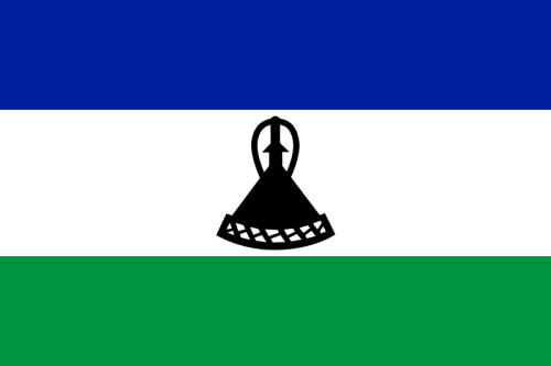 Flaga narodowa Lesotho