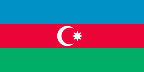 Flaga narodowa Azerbejdżan