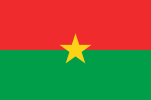 Flaga narodowa - Burkina Faso