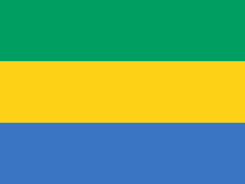 Flaga narodowa Gabon