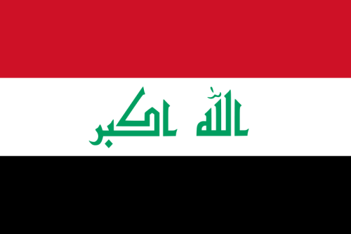 Flaga narodowa Irak 
