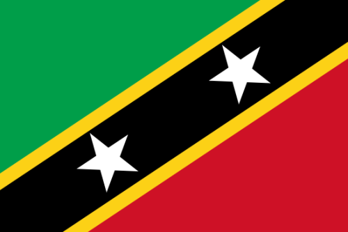 Flaga narodowa Saint Kitts i Nevis 