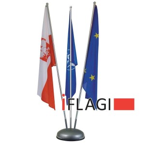 Komplet Stojak zewnętrzny Mina Srebrny (od 1 do 9 ramion)