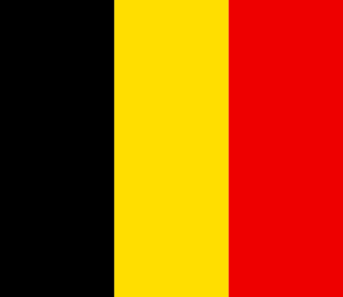 Flaga narodowa Belgia 2
