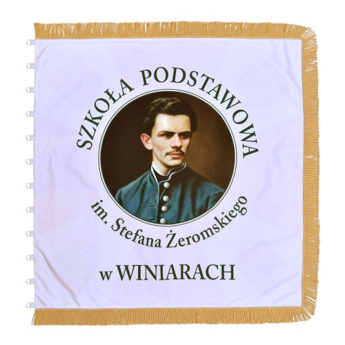 sztandar awers_100x100_złote frędzle_uszka z kółeczkami.jpg