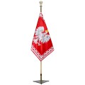 drzewiec sztandarowy_drewniany w kolorze naturalnym_okucia złote_głowica orzeł złoty_sztandar Prezydenta RP_podstawa tecz.jpg