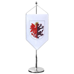 Proporczyk satynowy - woj. kujawsko-pomorskie