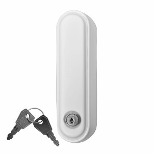 Zamek PVC WHITE do masztu flagowego "ALU"