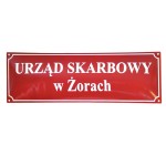 Tablica emaliowana urzędowa