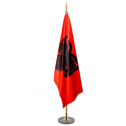 flaga satyna Albania.jpg