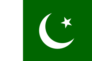 Flaga narodowa - Pakistan