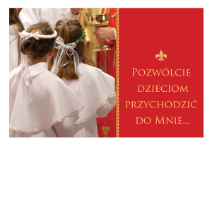 Flaga PIERWSZA KOMUNIA 2