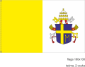 Jan Paweł II_160x100_taśma_2 oczka_stojak flagowy.png
