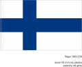 Finlandia_160x100_tunel 45 mm_stojak flagowy_uchwyt flagowy.png