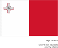 Malta_160x100_tunel 45 mm_stojak flagowy_uchwyt flagowy.png