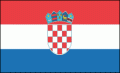 Flagietka narodowa Chorwacja