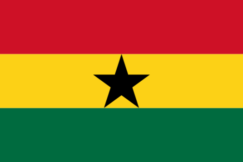 Flaga narodowa Ghana 
