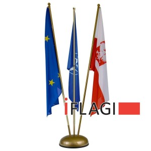 Komplet - Stojak zewnętrzny "Mina" Złoty (od 1 do 9 ramion)