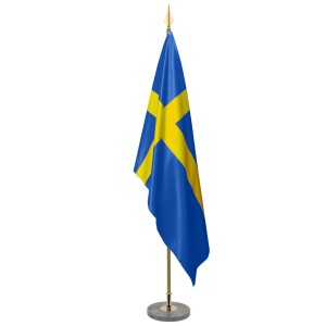 Flaga Sztandarowa - Szwecja