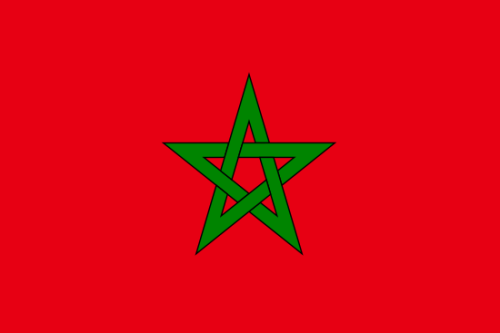 Flaga narodowa Maroko