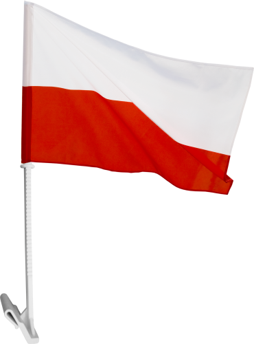 maszt samochodowyz flagą.png