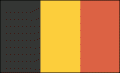 Flagietka narodowa Belgia 