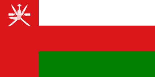 Flaga narodowa Oman 