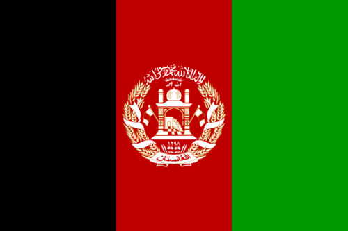 Flaga narodowa Afganistan