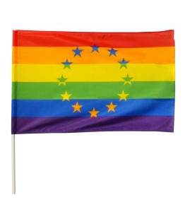 Flaga LGBT z gwiazdkami