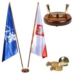 Stojak Flagowy podwójny EXCLUSIVE