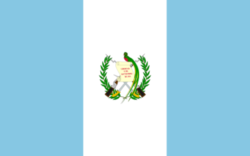 Flaga narodowa Gwatemala