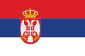 Flaga narodowa Serbia 2